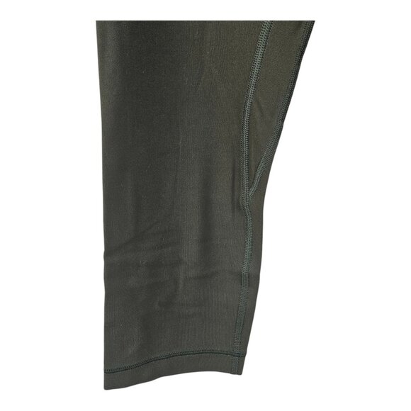 Lululemon Olive Green Align Cropped Leggings Size 6 - Picture 7 of 8